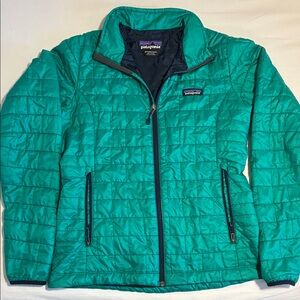 Patagonia Women's Green Nano Puff Jacket